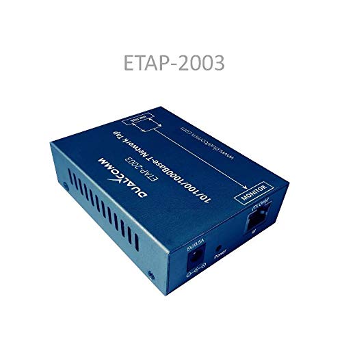 Dualcomm DCGS-2005L 10/100/1000Base-T Gigabit Network TAP (Plastic